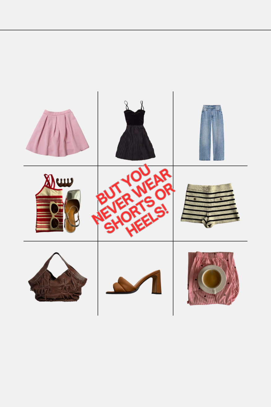 you don't need to buy new clothes